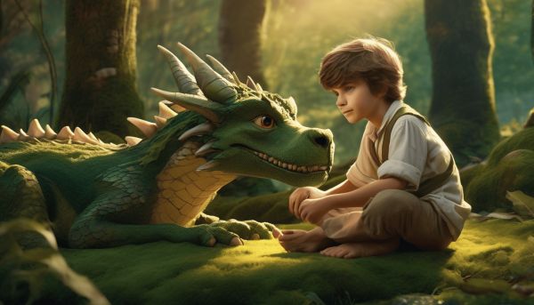 Une histoire touchante d’amitié entre un garçon et un dragon