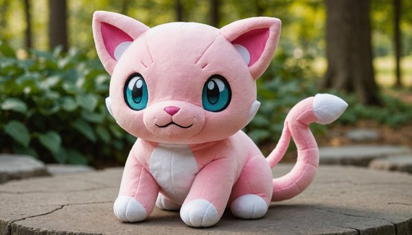 Peluche mew : un compagnon câlin pour les fans des pokémon